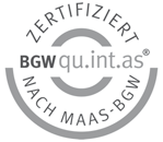 Gütesiegel Maas-BGW