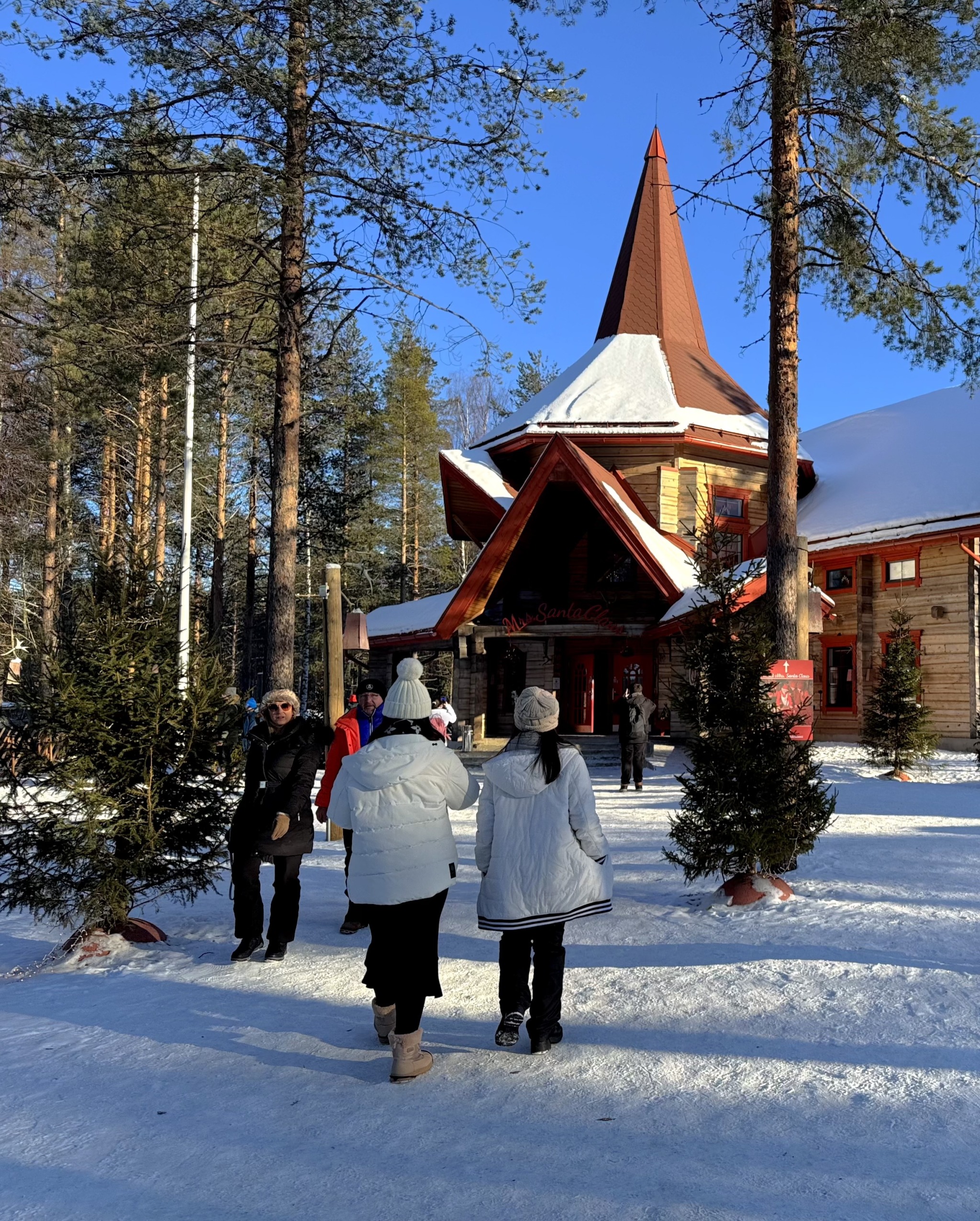 Das Weihnachtsmanndorf in Rovaniemi