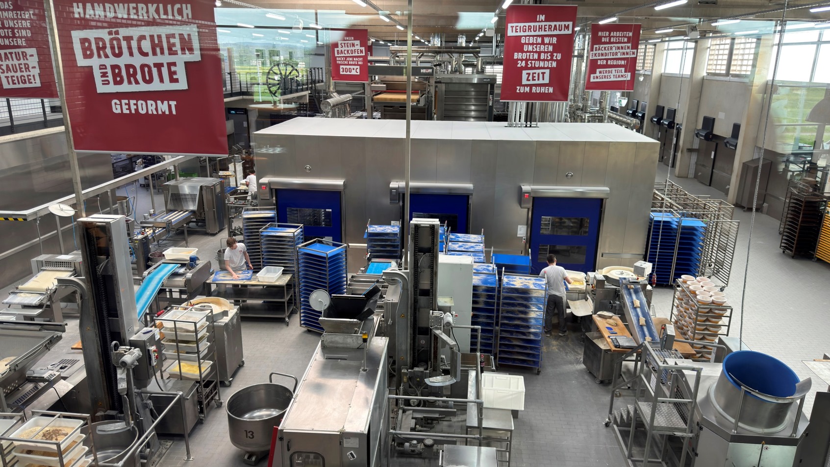 Die moderne Bäckerei Wildbadmühle