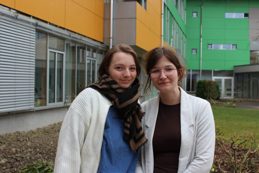 v.l.: Lara Sophie und Ronja