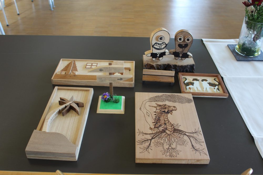 Verschiedene, von Lina Nels gefertigte Produkte