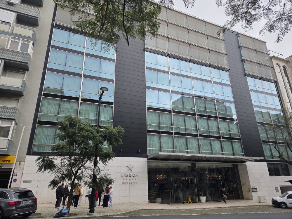 Der Haupteingangsbereich des Iberostar Lisboa