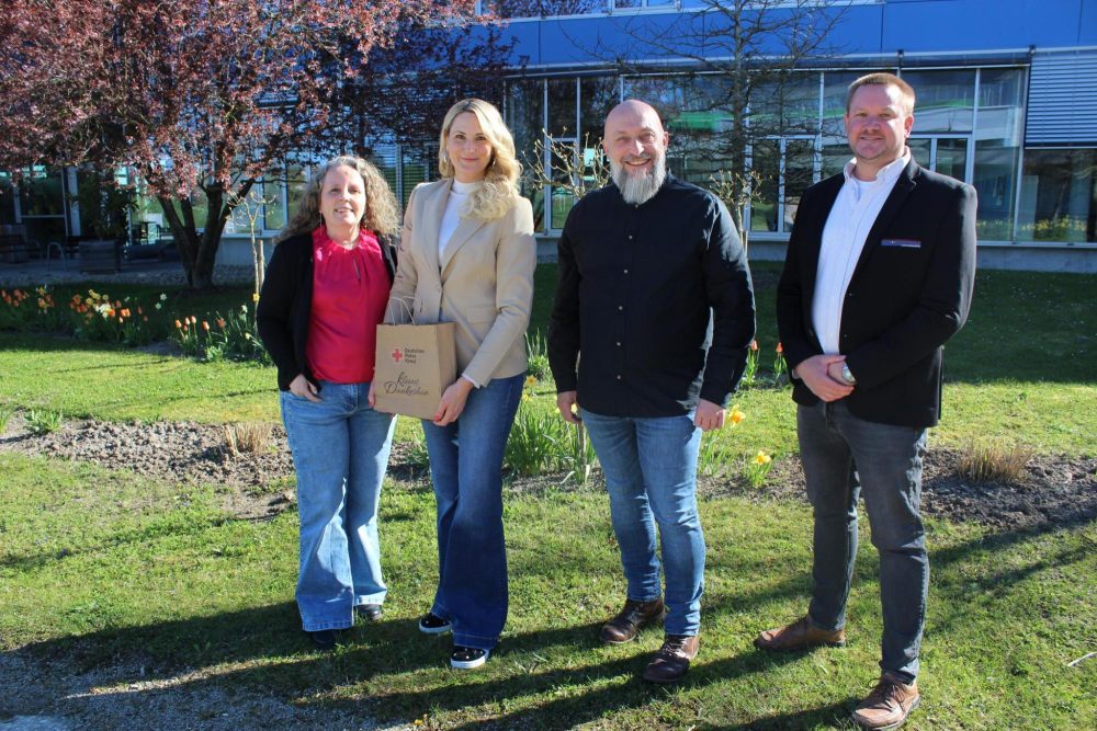 v.l. Hiltrud Wagner, Sonja Thommes, Andreas Bartsch, Christian Kaspari
