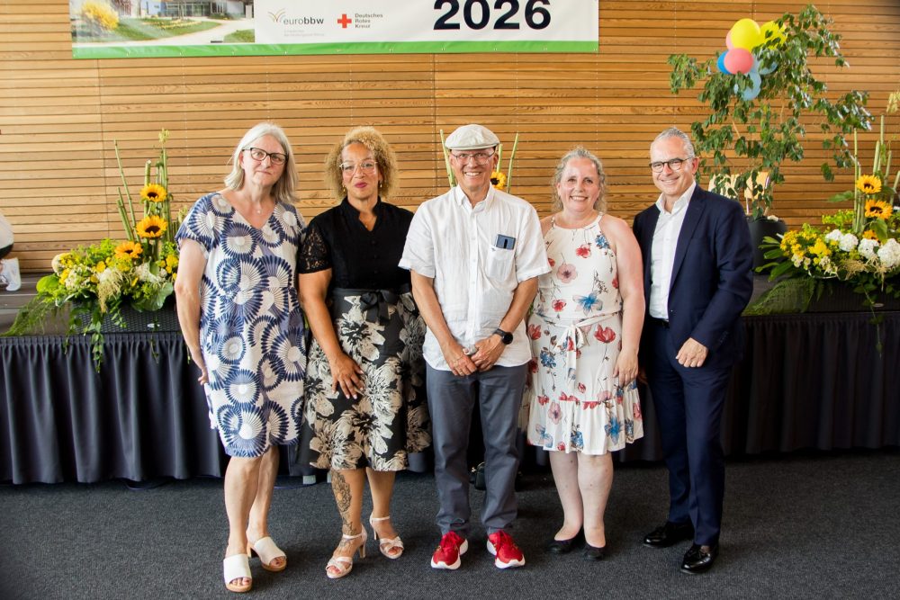 v.l. Frau Sonndag, Frau Schmitt, Herr Fröhling, Frau Wagner und Herr Gonzalez