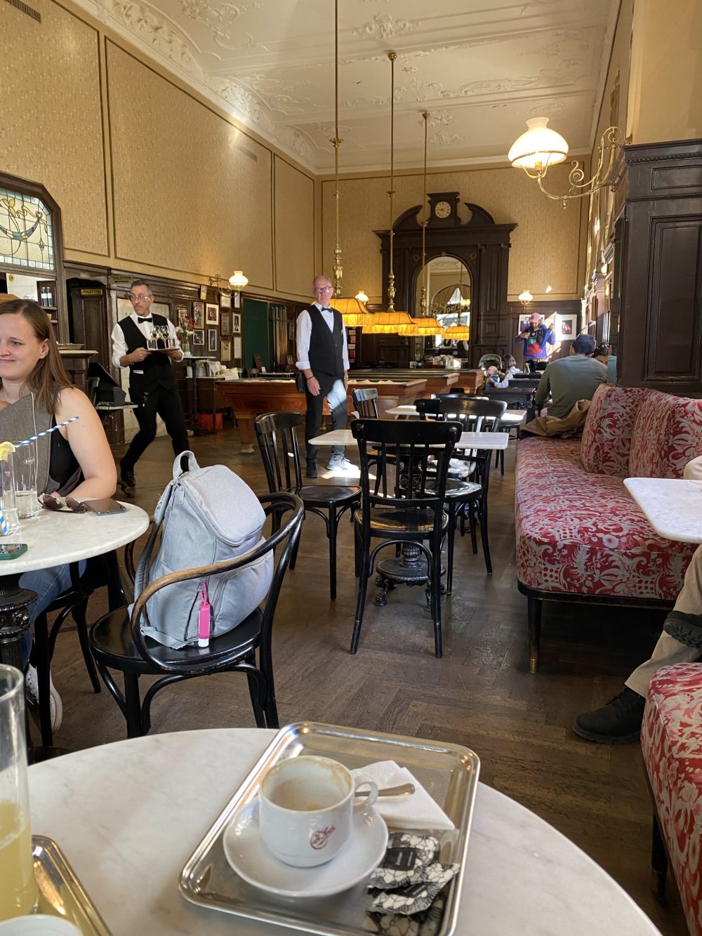 Ein typisches Café in Wien
