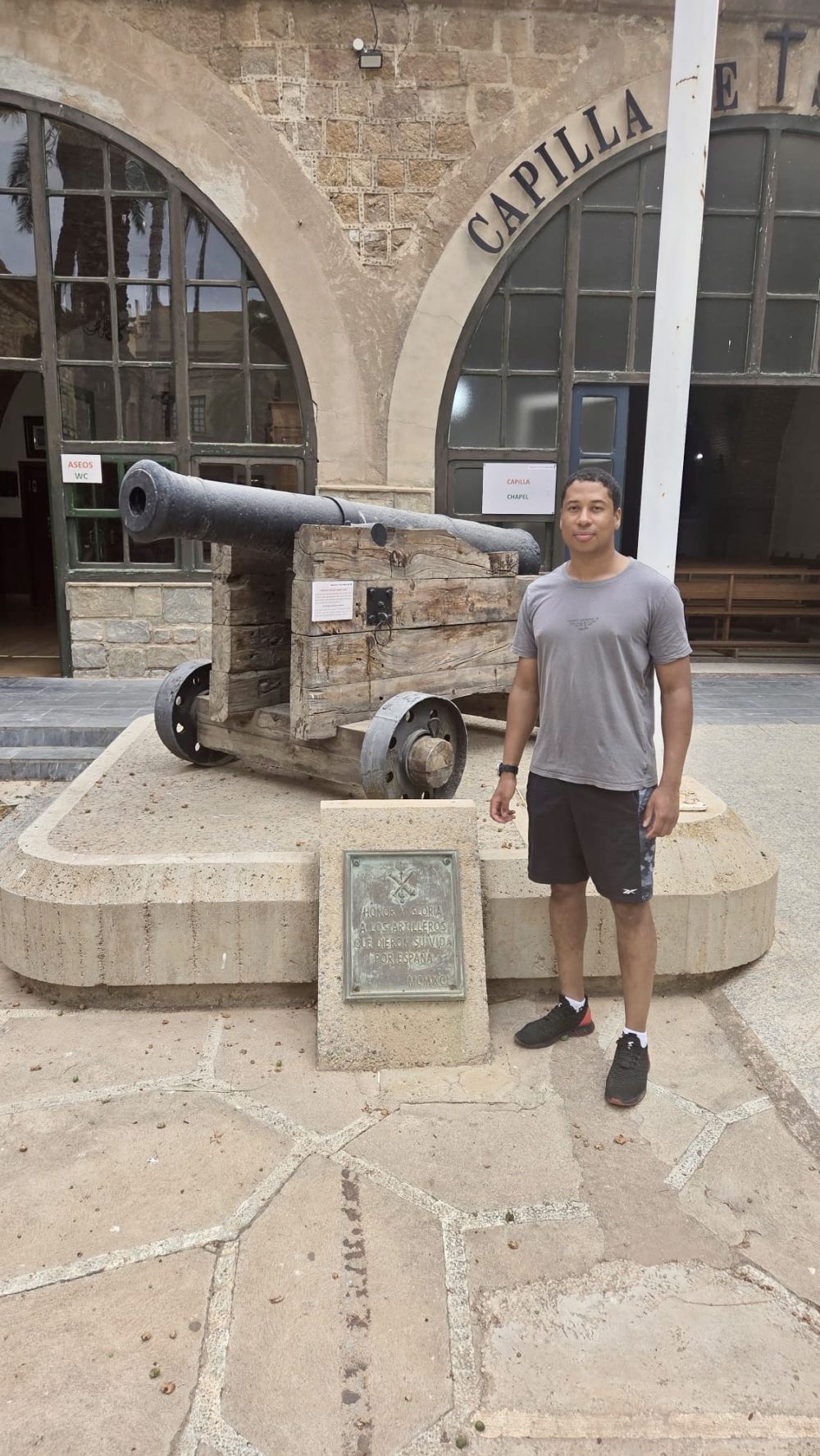 John im Historical Military Museum of Cartagena