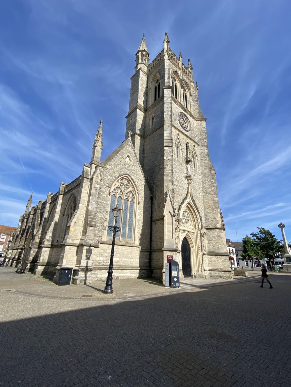 Das St. Thomas's Minster in Newport auf der Isle of Wight