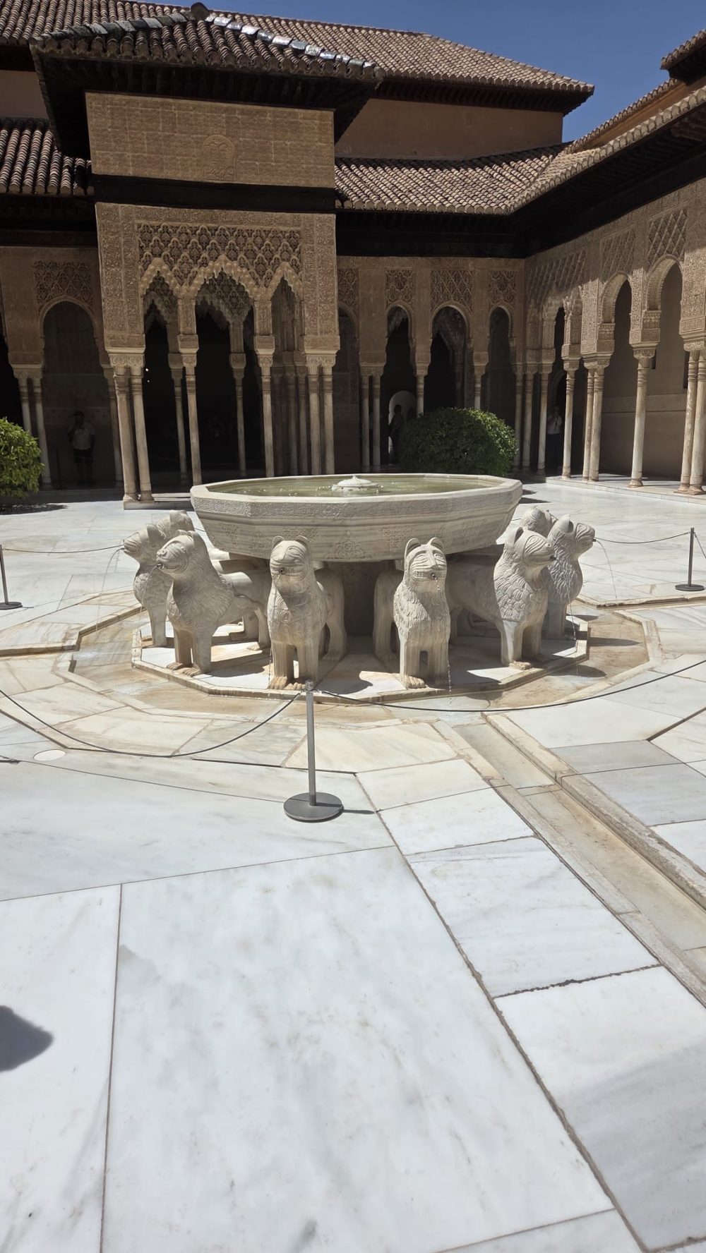 Alhambra Löwenbrunnen in Granada