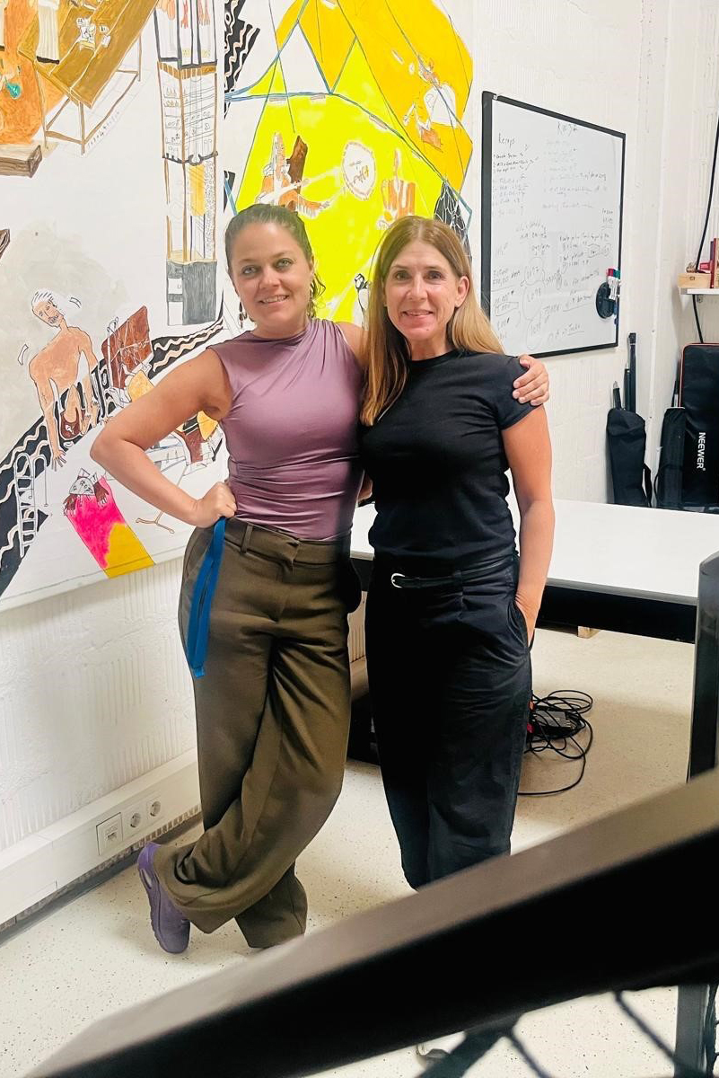 Andrea Eidenhammer (AVbaby motion Pictures) und Beatrix Schorn (Euro-BBW)