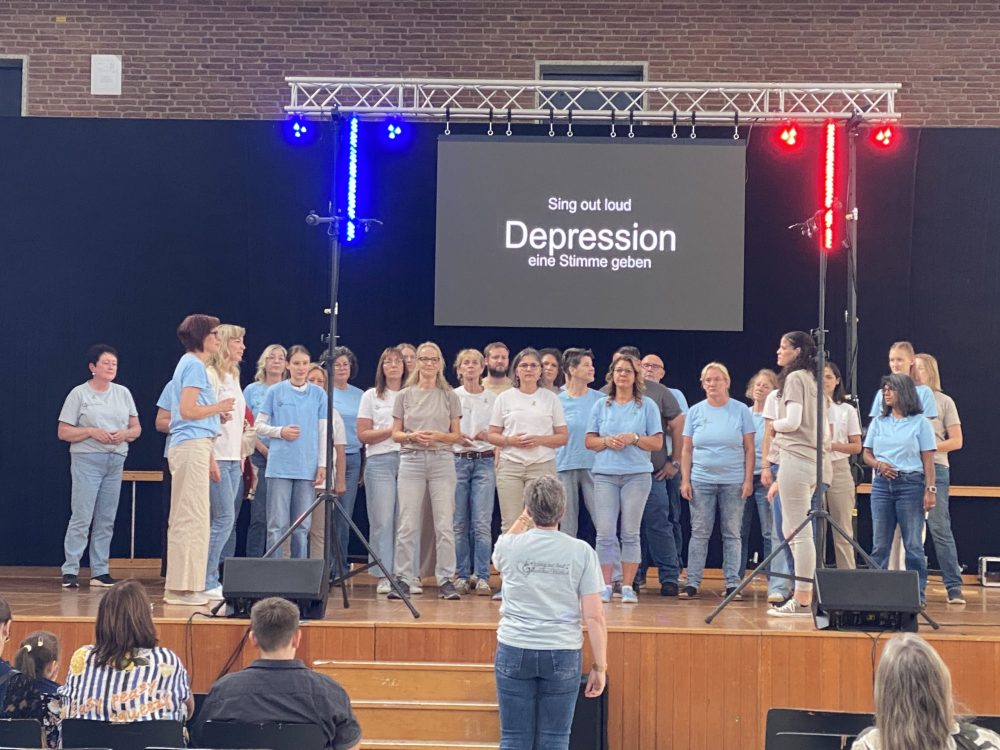 Gruppenfoto des Gospelchors Wittlich