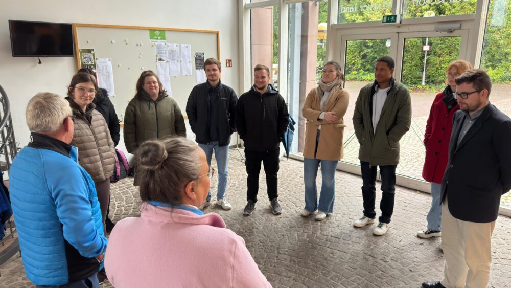 Theoretische Einweisung der Gruppe