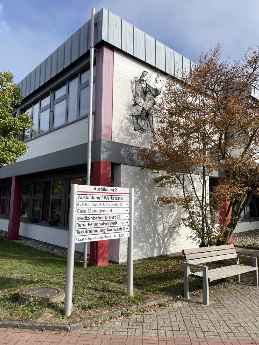 Führung über das Gelände des BBW Südhessen